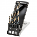 Uued tooted // Wiertła do metalu HSS-CNC, 124&deg;, "Pro-Tec", 4.0 - 10 mm, zestaw 5 szt.