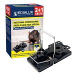 Quicksnap rat trap, promopack 2+1 pcs