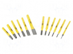 Cold chisel-set | 12pcs.