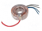 Transformer: toroidal | 250VA | 230VAC | 28V | 28V | 4.46A | 4.46A | 2.4kg