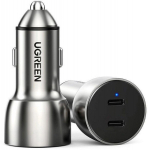 Auto charger Ugreen Car phone charger Ugreen, 2 x USB-C