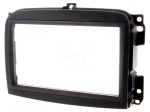 Radio mounting frame | Fiat | 2 DIN | black
