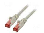 Patch cord | S/FTP | Cat 6 | RJ45 plug,both sides | stranded | Cu | 5m