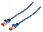 Patch cord | S/FTP | Cat 6 | RJ45 plug,both sides | stranded | CCA | 5m