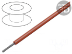 Wire | stranded | Cu | 16AWG | XLPE | red | 600V | Shielding | 152m | 1x16AWG
