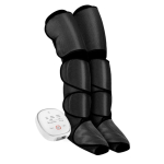 Riff LKM1 Air compression leg massager 2x3 air cushions / 6 modes / 3 levels Black