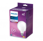 PHILIPS LED stikla 100W E27 Auksti balta 4000K G120 matēta /6 spuldze 8718699665166 929002067901