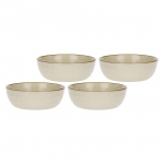 Set of 4 Concerto Avorio salad bowls - Ivory, 20 cm