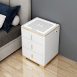 Extralink LOCKSTAR SEJF ELEKTRONICZNY, SZAFKA NOCNA Z LADOWANIEM INDUKCYJNYM