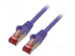 Patch cord | S/FTP | Cat 6 | RJ45 plug,both sides | stranded | CCA | 5m