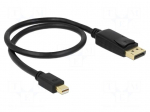 Cable | DisplayPort plug,mini DisplayPort plug | DisplayPort 1.2