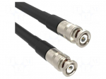 Cable | 1m | BNC male,both sides | straight | 50&Omega;