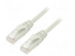 Patch cord | U/UTP | Cat 5 | RJ45 plug,both sides | stranded | Cu | 1m