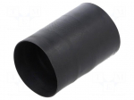 Heat shrink boot | glueless,straight | L: 99.1mm | black | elastomer