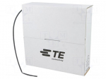 Heat shrink sleeve | glueless | 2: 1 | 2.4mm | L: 10m | black