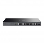 TP-Link ES228GP network switch Managed L2 Gigabit Ethernet (10/100/1000) Power over Ethernet (PoE) Black