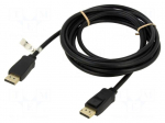 Cable | DisplayPort plug,both sides | PVC | DisplayPort 1.2 | 3m