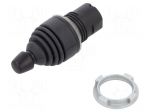 Switch: joystick | 22mm | Stabl.pos: 1 | IP66 | 46 | Pos: 4 | &Oslash;22.3mm | 30&deg;