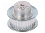 Belt pulley | T2.5 | W: 4 | 6mm | whell width: 16mm | &Oslash;: 18.5mm | aluminium