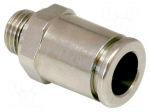 Straight push-in fitting | Mounting: G1/4-AG | Man.series: STV-GE