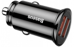 Car charger Baseus Circular Black