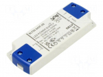 Power supply: switching | 20W | 24VDC | 840mA | IP20 | 45x121x16mm