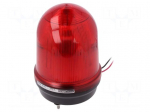 Signaller: lighting | flashing light,continuous light | red | IP65
