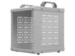 Enclosure: rack cabinet | Standard: 10" | 6U | W: 280mm | H: 322mm | grey