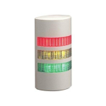 Patlite PATLITE poolsammas WEP-302FB-RYG seinakinnitus LED vilkur R-Y-G white