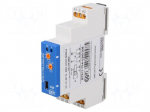 Timer | 1s&divide;100h | SPDT x2 | 250VAC/8A | 12&divide;240VAC | 12&divide;240VDC | DIN | IP20