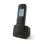 Telekom Sinus A207 juhtmevaba telefon koos k&otilde;neseadmega Black