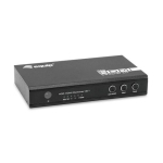 Equip HDMI 2.0 l&uuml;liti 3-sisendit/1-v&auml;ljund + kaugjuhtimispult 4K/60Hz 18Gbps