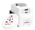 Skross PRO Light USB AC30PD maailmareisija adapter