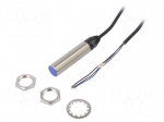 Sensor: inductive | Output conf: PNP / NO | 0&divide;5mm | 10&divide;30VDC | M18
