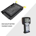 Replacement Battery for Emerson Hart Fieldbus 375 Handheld Terminal Field Communicator, NiMH 2500mAh 6V