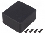 Enclosure: multipurpose | X: 55mm | Y: 60mm | Z: 30mm | 1550 | aluminium
