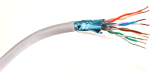 KABEL SKRĘTKA GETFORT PREMIUM CAT.5E F/UTP PVC 1m