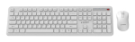 Gembird KBS-WPS-01-W Slim Pro Business Wireless Desktop Set US Layout / white