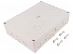 Enclosure: multipurpose | X: 180mm | Y: 254mm | Z: 63mm | TK PS | grey