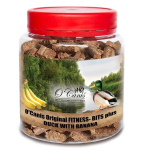 O'CANIS Fitness-Bits Plus Duck with banana Mono - dog treat - 400g