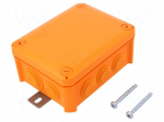 Enclosure: junction box | X: 116mm | Y: 150mm | Z: 67mm | polypropylene