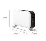 Other small household appliances Mill  Mill Portable Heater CO1500MAXWIFI3 Convection Heater 1500 W Suitable for rooms up to 14-18 m White IPX4