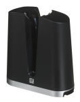 For kitchen Zwilling  ZWILLING V-Edge Pull through knife sharpener Black