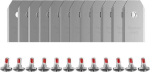 For home and repair Segway Robot Lawn Mower Blade Assembly 12pcs