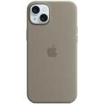 Back panel cover Apple Etui Apple MT0Q3ZM/A iPhone 15 / 14 / 13 6.1" MagSafe popielaty brąz/clay Silicone Case
