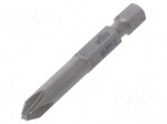 Screwdriver bit | PlusMinus cross PH-type | SL/PH2