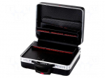 Suitcase: tool case on wheels | 490x250x400mm | X-ABS | 33l