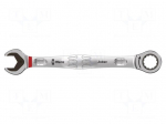 Key | combination spanner,with ratchet | 17mm | Overall len: 224mm