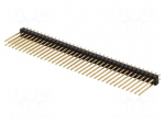 Pin header | pin strips | male | PIN: 72 | straight | 2.54mm | THT | 2x36