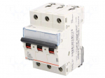Circuit breaker | 400VAC | Inom: 50A | Poles: 3 | DIN | Charact: C | 6kA